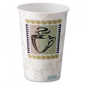 Dixie 5310DX Hot Cups, Paper, 10 oz., Coffee Dreams Design, 500/Carton DXE5310DX
