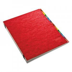 Pendaflex PFX11014 Expanding Desk File, 31 Dividers, Dates, Letter-Size, Red Cover