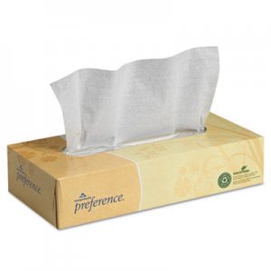 Georgia Pacific Professional GPC48100 Facial Tissue, 2-Ply, White, Flat Box, 100 Sheets/Box, 30 Boxes/Carton