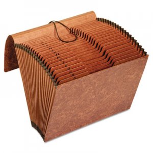 Pendaflex R117ALHD Accordion Files with Flap, 21 Pockets, 1/3 Tab, Letha Tone, Letter, Brown PFXR117ALHD