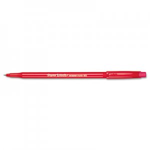 Paper Mate 3920158 Eraser Mate Ballpoint Stick Erasable Pen, Red Ink, Medium, Dozen PAP3920158