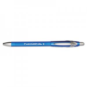 Paper Mate 85581 FlexGrip Elite Ballpoint Retractable Pen, Blue Ink, Medium, Dozen PAP85581