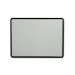 Quartet 7694G Contour Fabric Bulletin Board, 48 x 36, Gray Surface, Black Plastic Frame QRT7694G