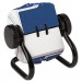 Rolodex 66700 Open Rotary Card File Holds 250 1 3/4 x 3 1/4 Cards, Black ROL66700
