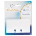 Rolodex 67558 Plain Unruled Refill Card, 2 1/4 x 4, White, 100 Cards/Pack ROL67558