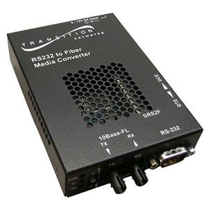 Transition Networks SRS2F3113-100-NA RS232 Copper to Fiber Media Converter with Remote Management SRS2F3113-100