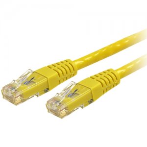 StarTech.com C6PATCH8YL 8ft Yellow Cat6 UTP Patch Cable ETL Verified