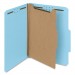 Smead 13721 Blue 100% Recycled Pressboard Colored Classification Folders SMD13721