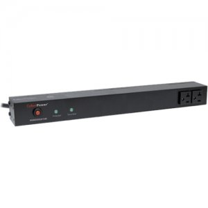 CyberPower RKBS20S2F10R Rackbar Surge Suppressor RM 1U 20A 12-Outlet