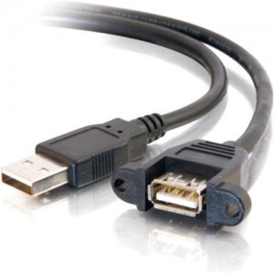 C2G 28061 USB 2.0 Panel Mount Cable