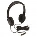 Kensington 33137 Hi-Fi Headphones, Plush Sealed Earpads, Black KMW33137