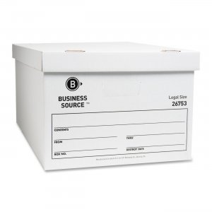 Business Source 26753 File Storage Box BSN26753