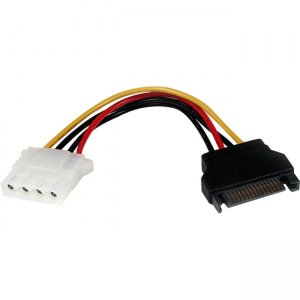 StarTech.com LP4SATAFM6IN 6in SATA to LP4 Power Cable Adapter