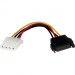 StarTech.com LP4SATAFM6IN 6in SATA to LP4 Power Cable Adapter