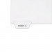 Avery AVE11940 Avery-Style Preprinted Legal Bottom Tab Divider, Exhibit A, Letter, White, 25/PK