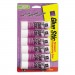 Avery 98096 Permanent Glue Stics, Purple Application, .26 oz, 6/Pack AVE98096