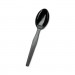 Dixie SSS51 SmartStock Plastic Cutlery Refill, Spoons, Black, 40/Pack, 24 Packs/Carton DXESSS51