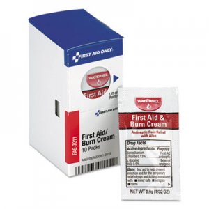 First Aid Only FAOFAE7011 Burn Cream, 10/Box