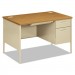 HON P3251RCL Metro Classic Right Pedestal Desk, 48w x 30d x 29 1/2h, Harvest/Putty HONP3251RCL