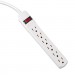 Innovera IVR73315 Six-Outlet Power Strip, 15 ft Cord, 1.94 x 10.19 x 1.19, Ivory
