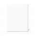 Avery AVE01075 Preprinted Legal Exhibit Side Tab Index Dividers, Avery Style, 10-Tab, 75, 11 x 8.5, White, 25