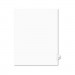 Avery AVE01073 Preprinted Legal Exhibit Side Tab Index Dividers, Avery Style, 10-Tab, 73, 11 x 8.5, White, 25