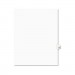 Avery AVE01068 Preprinted Legal Exhibit Side Tab Index Dividers, Avery Style, 10-Tab, 68, 11 x 8.5, White, 25