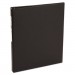 Avery AVE03201 Economy Non-View Binder with Round Rings, 11 x 8 1/2, 1/2" Capacity, Black