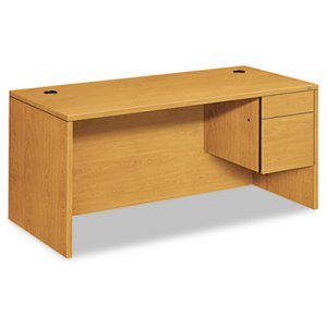 HON 10583RCC 10500 Series "L" Right 3/4-Height Pedestal Desk, 66 x 30 x 29-1/2, Harvest HON10583RCC