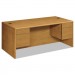 HON 10791CC 10700 Series Desk, 3/4 Height Double Pedestals, 72w x 36d x 29 1/2h, Harvest HON10791CC