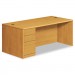 HON 10788LCC 10700 Series Single Pedestal Desk, Full Left Pedestal, 72 x 36 x 29 1/2, Harvest HON10788LCC