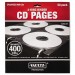 Vaultz VZ01415 Two-Sided CD Refill Pages for Three-Ring Binder, 50/Pack IDEVZ01415