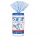 SCRUBS ITW42230 Hand Cleaner Towels, 10 x 12, Blue/White, 30/Canister