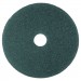 3M MMM08405 Cleaner Floor Pad 5300, 12" Diameter, Blue, 5/Carton