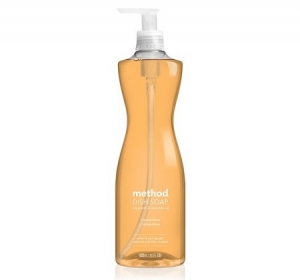 Method 00735 Dish Soap, Clementine, 18 oz Pump Bottle MTH00735