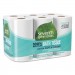 Seventh Generation SEV13733PK 100% Recycled Bathroom Tissue, Septic Safe, 2-Ply, White, 240 Sheets/Roll, 12/Pack