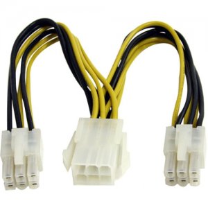 StarTech.com PCIEXSPLIT6 6in PCI Express Power Splitter Cable