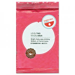 Seattle's Best 11008556 Premeasured Coffee Packs, Breakfast Blend-Level 2, 2 oz Packet, 18/Box SEA11008556