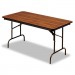 Iceberg 55225 Premium Wood Laminate Folding Table, Rectangular, 72w x 30d x 29h, Oak ICE55225