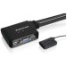 Iogear GCS22U 2-Port USB KVM Switch