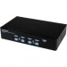 StarTech.com SV431USBAE 4 Port USB KVM Switch & USB 2.0 Hub