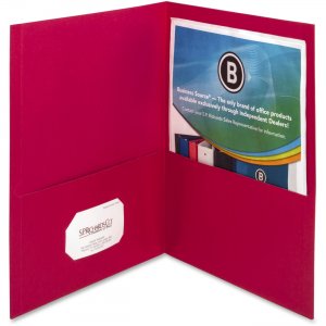 Business Source 78494 Double Pocket Portfolio BSN78494