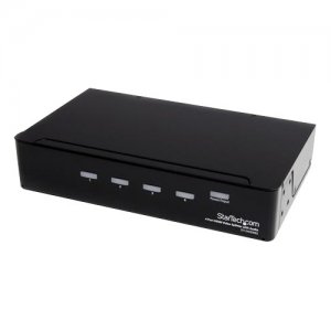 StarTech.com ST124HDMI2 4-Port HDMI Splitter and Signal Amplifier