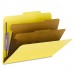 Smead 14203 Yellow PressGuard Classification File Folder with SafeSHIELD Fasteners SMD14203