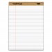 TOPS TOP71533 "The Legal Pad" Ruled Pads, Legal/Wide, 8 1/2 x 11 3/4, White, 50 Sheets, Dozen