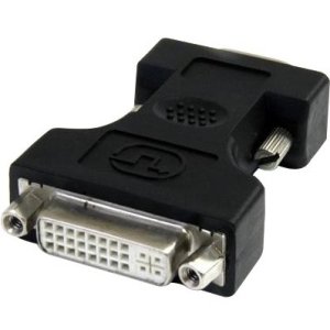 StarTech.com DVIVGAFMBK DVI to VGA Cable Adapter - Black - F/M