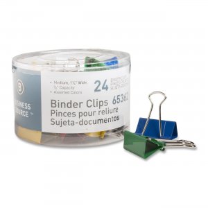 Business Source 65362 Binder Clip BSN65362