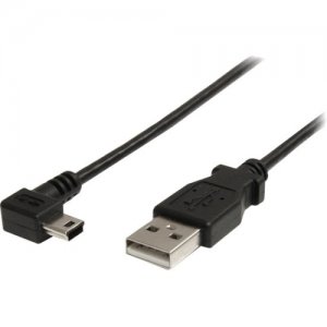 StarTech.com USB2HABM6RA 6 ft Mini USB Cable - A to Right Angle Mini B