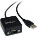 StarTech.com ICUSB2321F 1 Port FTDI USB to Serial RS232 Adapter Cable with COM Retention