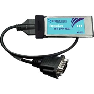 Brainboxes XC-235 1-port ExpressCard Serial Adapter